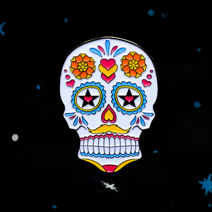 Sugar Skull Pin