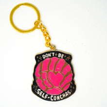 Load image into Gallery viewer, Don&#39;t Be Self-Conchas (Galaxy) Keychain
