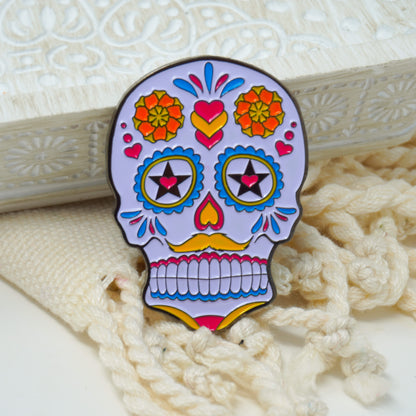 Sugar Skull Pin