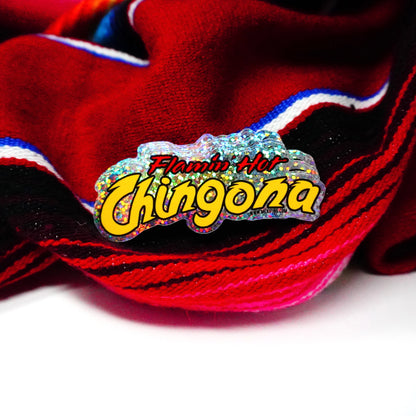 Flamin Hot Chingona 3" Sticker