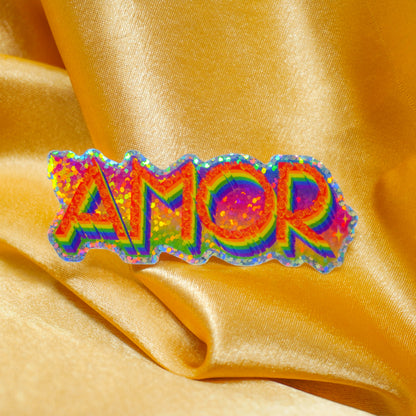 Amor 3" Sticker