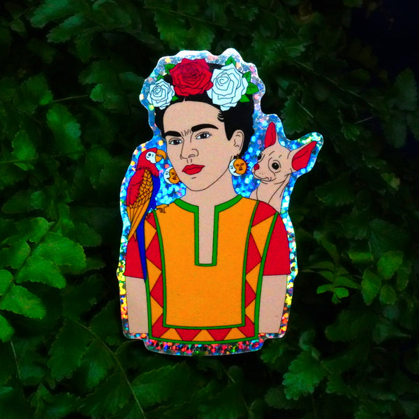 Frida Con Amigos 3" Sticker