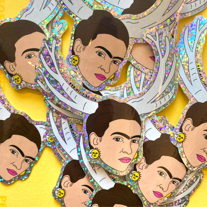 Frida Fawn 3" Sticker