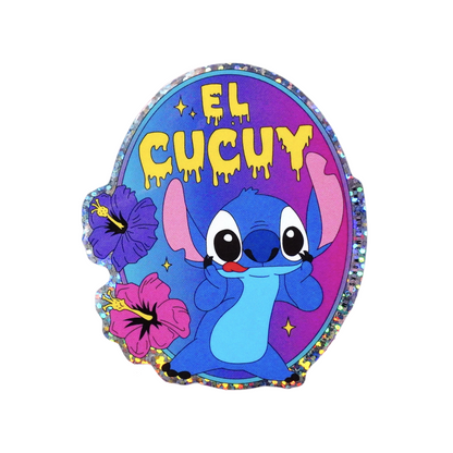 El Cucuy 3" Sticker