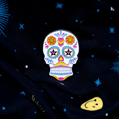 Sugar Skull Pin