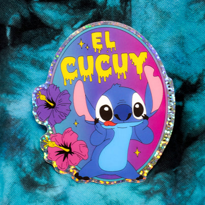 El Cucuy 3" Sticker