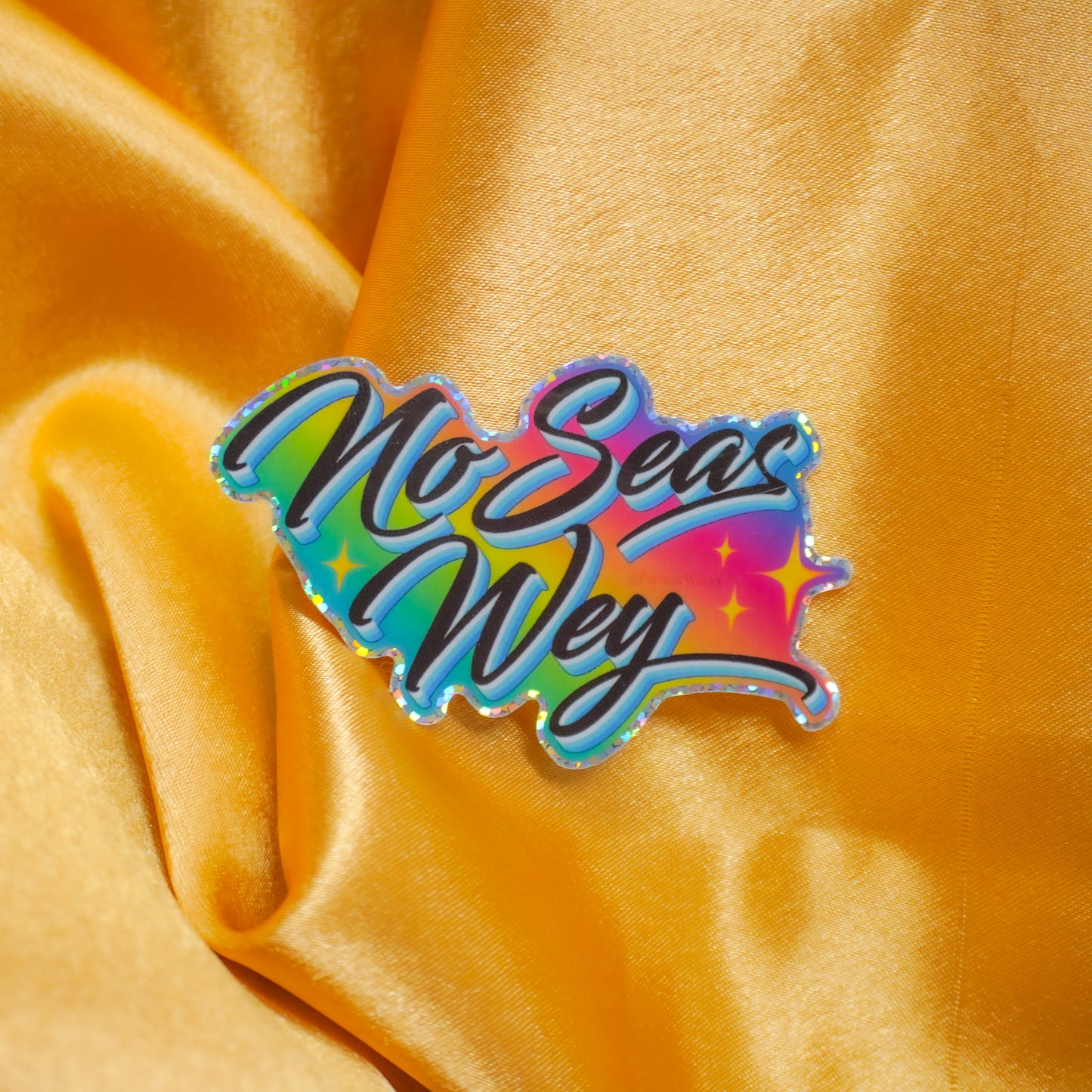 No Seas Guey 3" Sticker