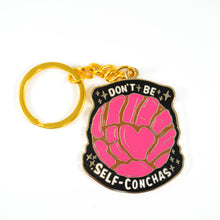 Load image into Gallery viewer, Don&#39;t Be Self-Conchas (Galaxy) Keychain