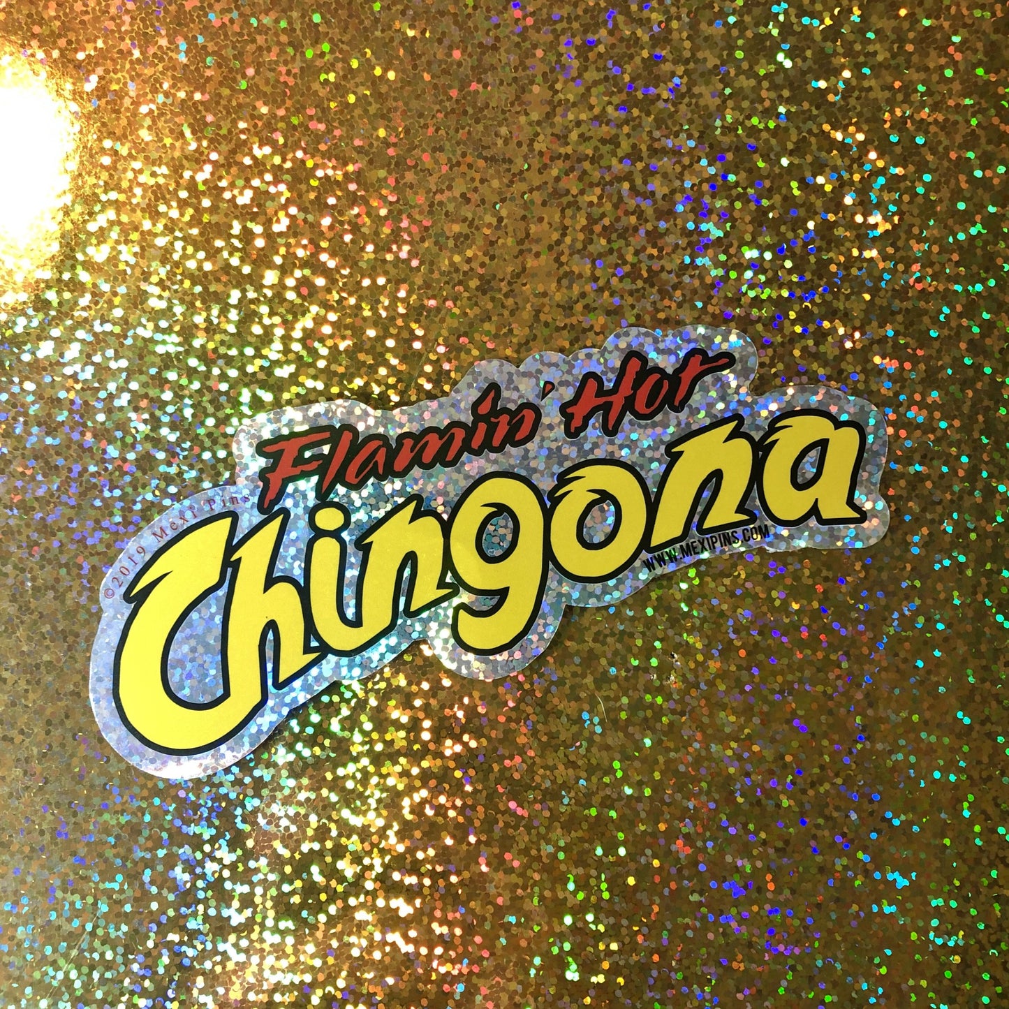 Flamin Hot Chingona 5" Sticker