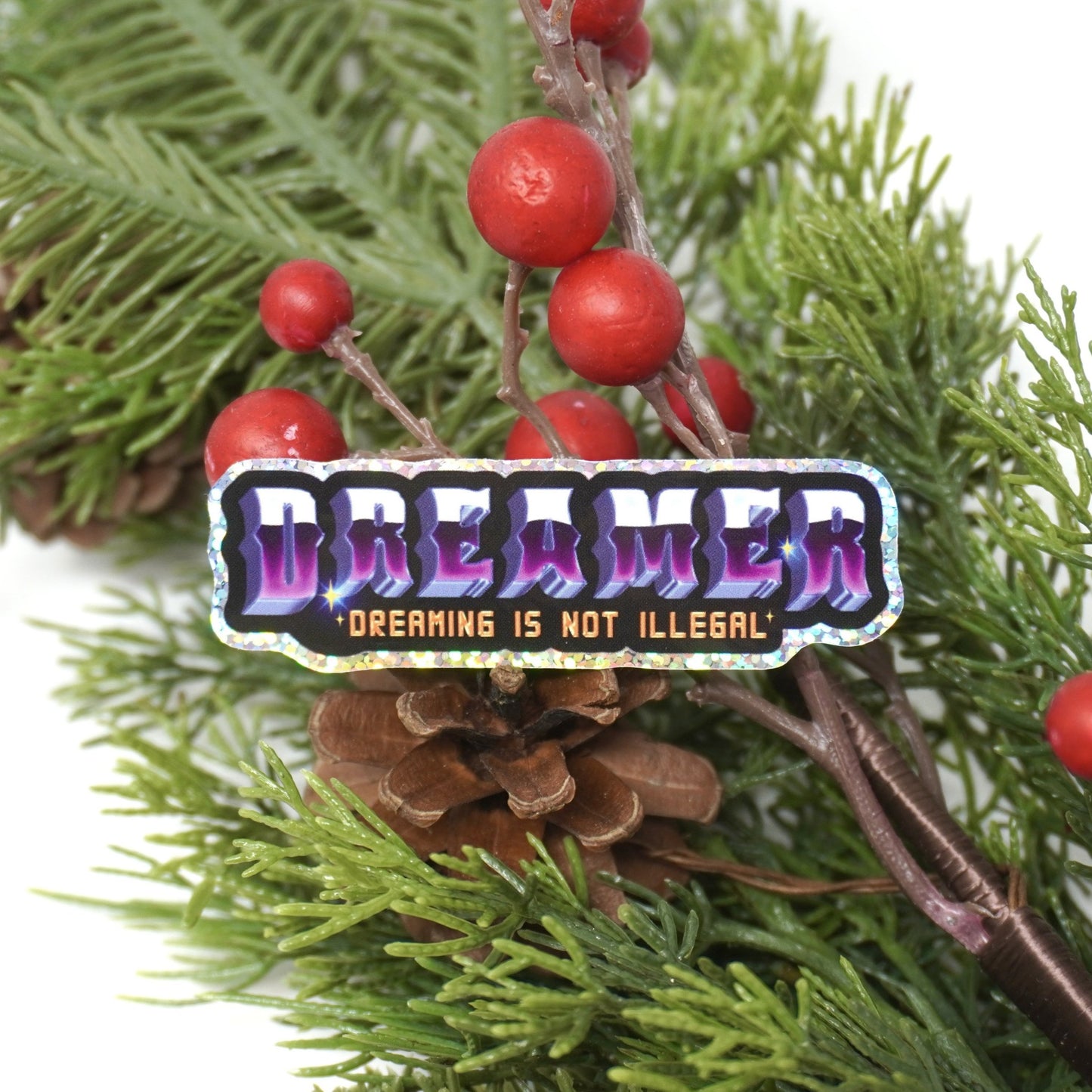 Dreamer 3" Sticker