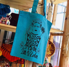 Load image into Gallery viewer, Frida “VIVA LA VIDA” Turquoise
