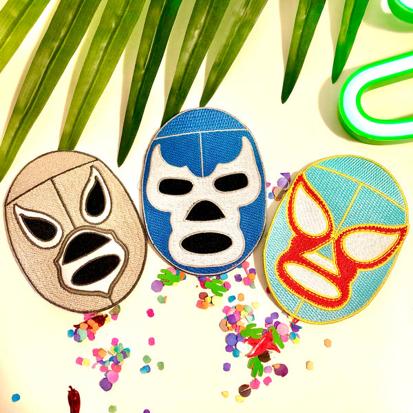 Luchador Patch 3x Patch Bundle