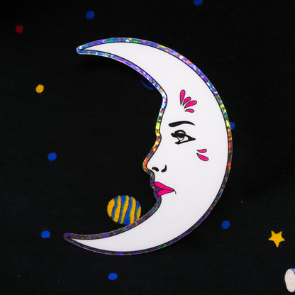 La Luna 3" Sticker