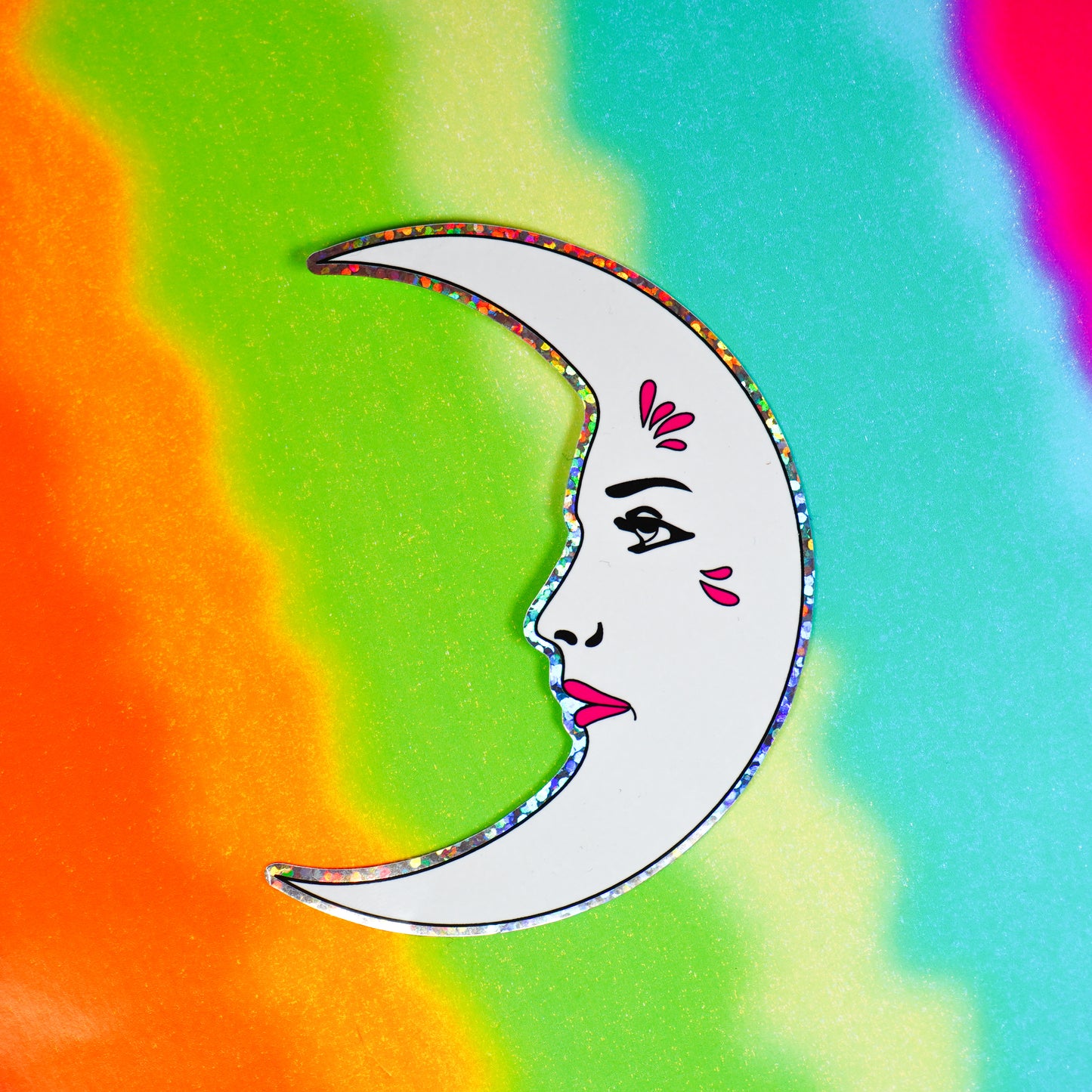 La Luna 3" Sticker