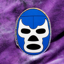Load image into Gallery viewer, Blue Demon Mask 3&quot; Sticker