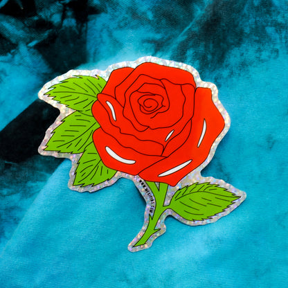 La Rosa 3" Sticker