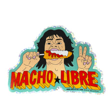 Load image into Gallery viewer, Macho Libre (Nacho Parody)  3&quot; Sticker