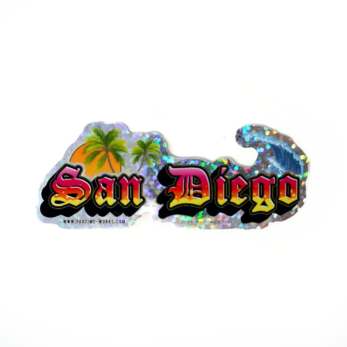 San Diego 3" Sticker